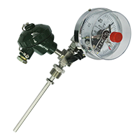 WSSE-411帶熱電偶(阻)的雙金屬溫度計